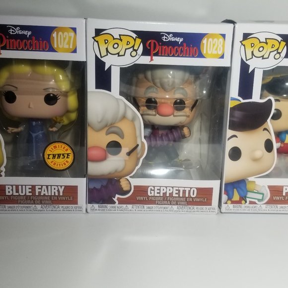 Pinocchio, Geppetto and the Blue Fairy. The trifecta. - Picture 1 of 8